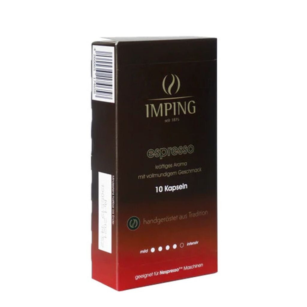 

Imping Coffee Espresso One - 10 х 5 г - Капсулы Imping Kaffee Gmbh