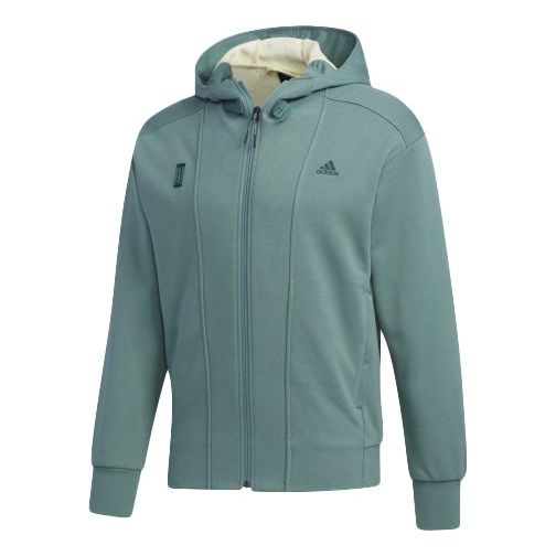 Куртка adidas WJ HTT Casual Sports Jacket Green, зеленый цена и фото