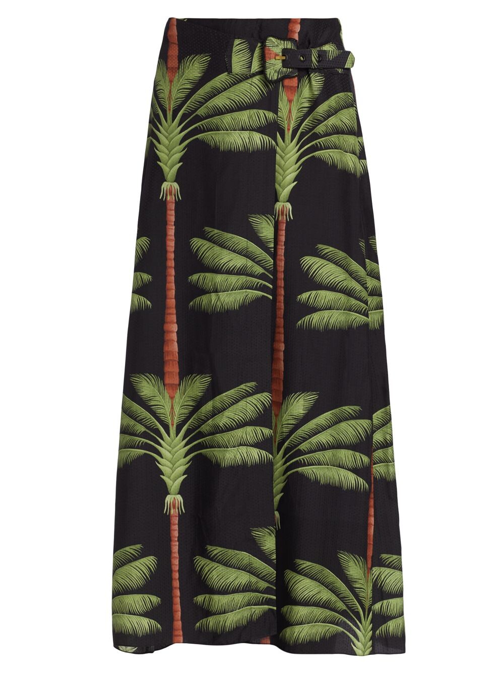 

Юбка миди с запахом Tribal Tropical Johanna Ortiz, черный