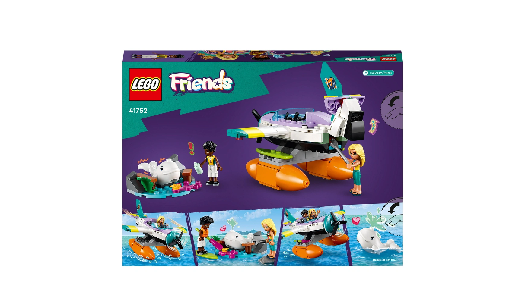 Lego Friends Морской спасательный самолет, игрушки-самолеты и мини-куклы –  заказать с доставкой из-за рубежа через онлайн-сервис «CDEK.Shopping»