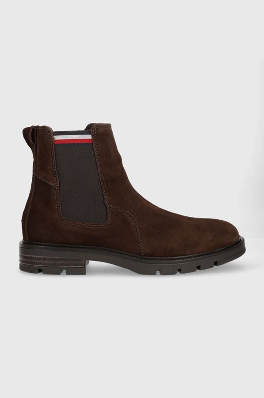 

Замшевые ботинки челси CORPOARTE HILFIGER SUEDE CHELSEA Tommy Hilfiger, коричневый
