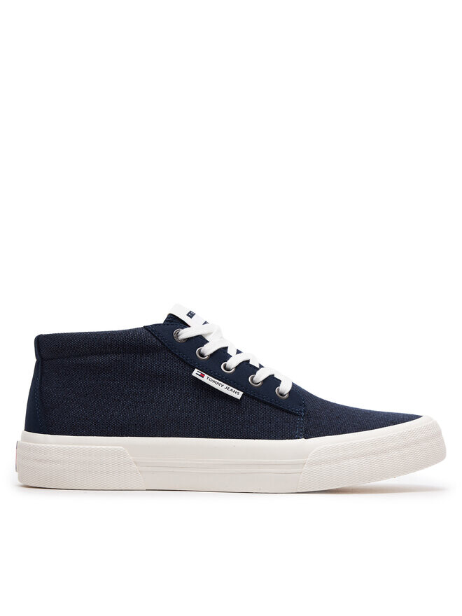 

Кроссовки Tommy Jeans Tjm Mid Cut Canvas Color, темно-синий