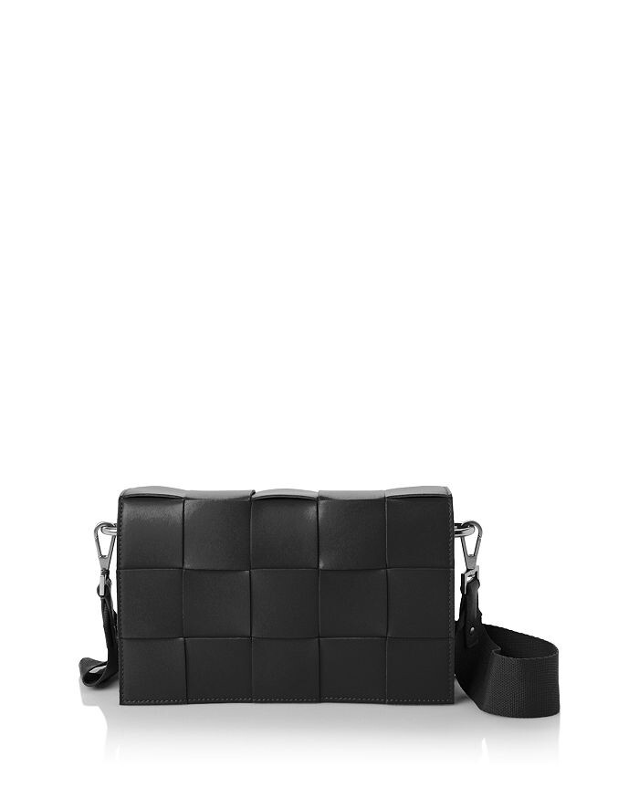 

Кассетная кожаная сумка через плечо Bottega Veneta