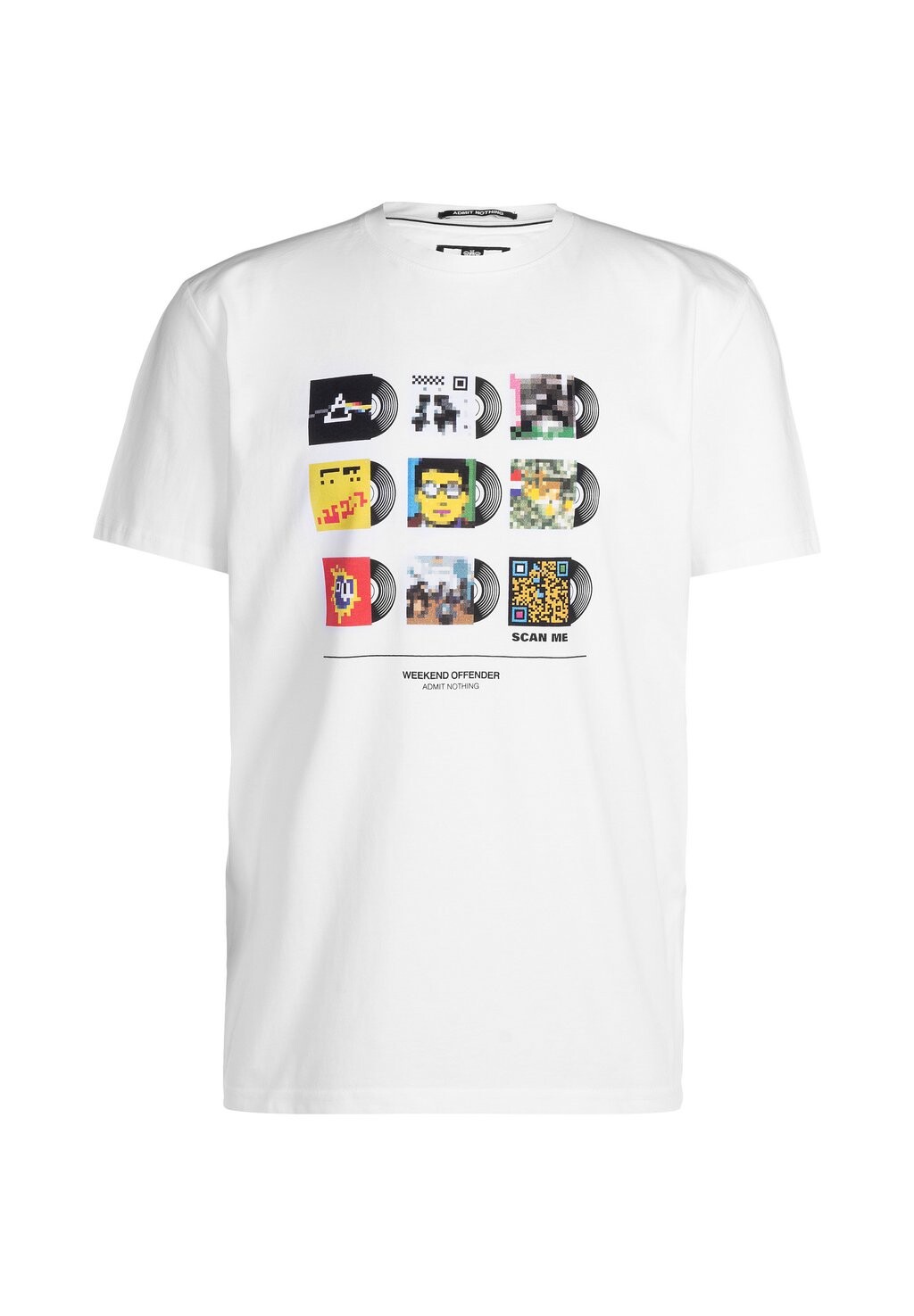 

Футболка с принтом Sleeves Weekend Offender, белый