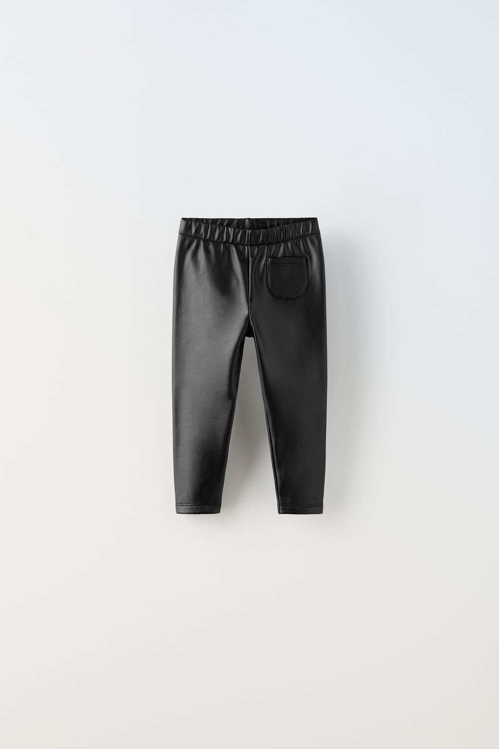 

Леггинсы из искусственной кожи Zara, черный
