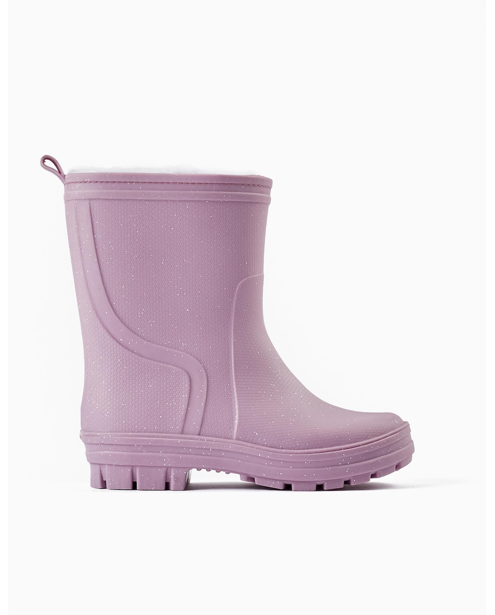 Ботильоны фиолетового цвета для девочки на резинке Zippy, сиреневый резиновая обувь playtoday сапоги резиновые для девочек 120228001