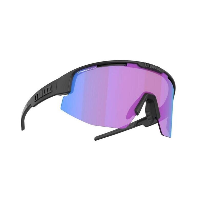 

Спортивные очки Bliz Matrix Small Nano Nordic Light Violet синие мульти