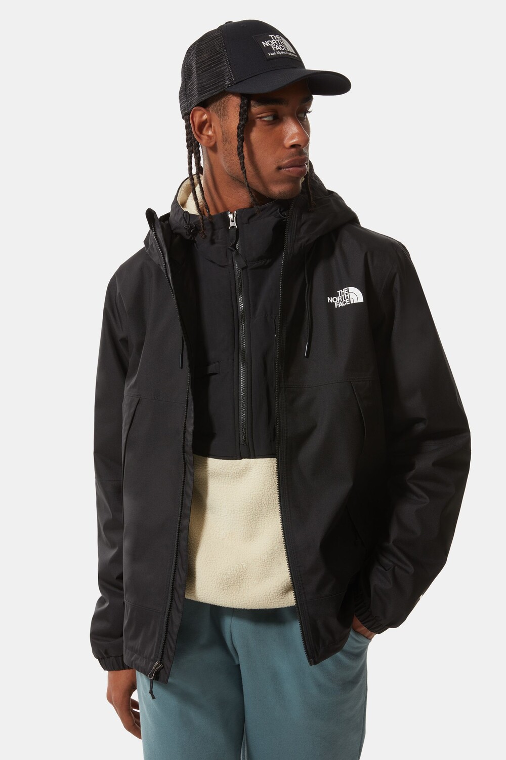 

Черная куртка Mountain Q The North Face, черный