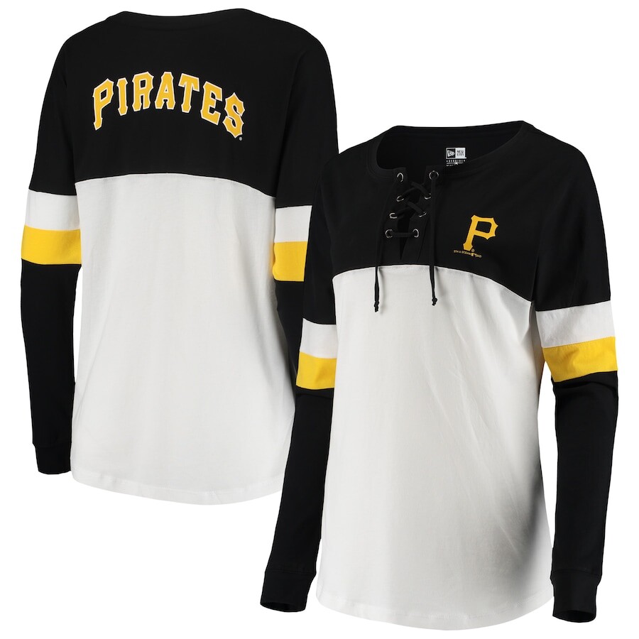 

Футболка с длинным рукавом New Era Pittsburgh Pirates, белый