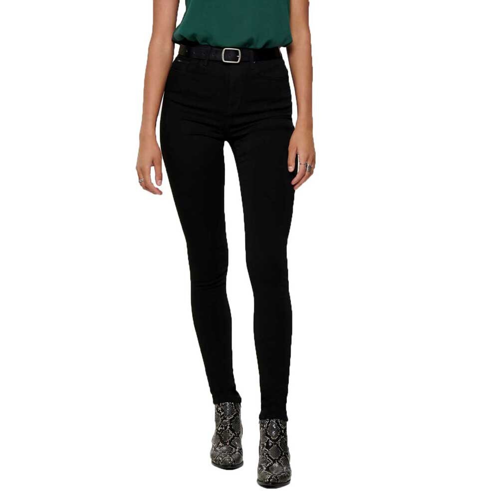 

Джинсы Only Forever Black Life High Waist Skinny, черный