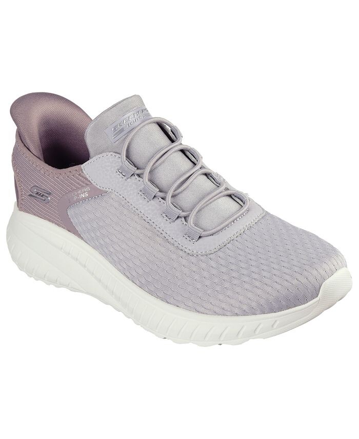 

Женские слипоны Bobs Sport Squad Chaos для ходьбы от Finish Line Skechers, цвет Lavender