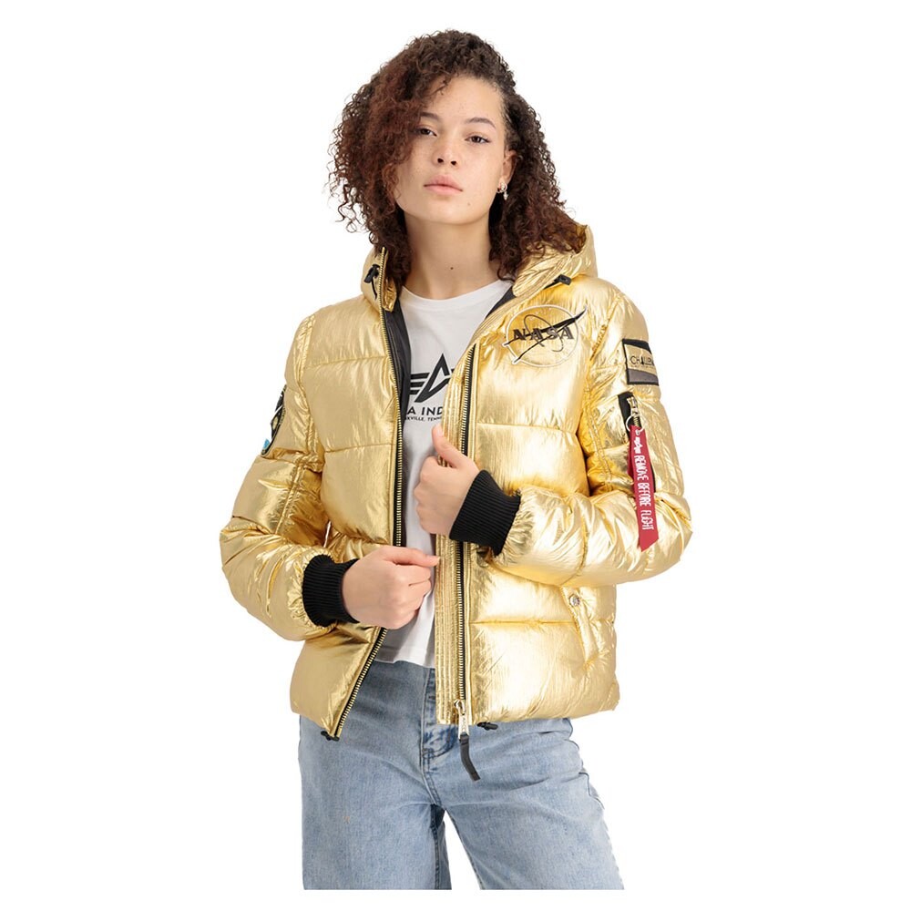 

Куртка Alpha Industries Puffer NASA, золотой