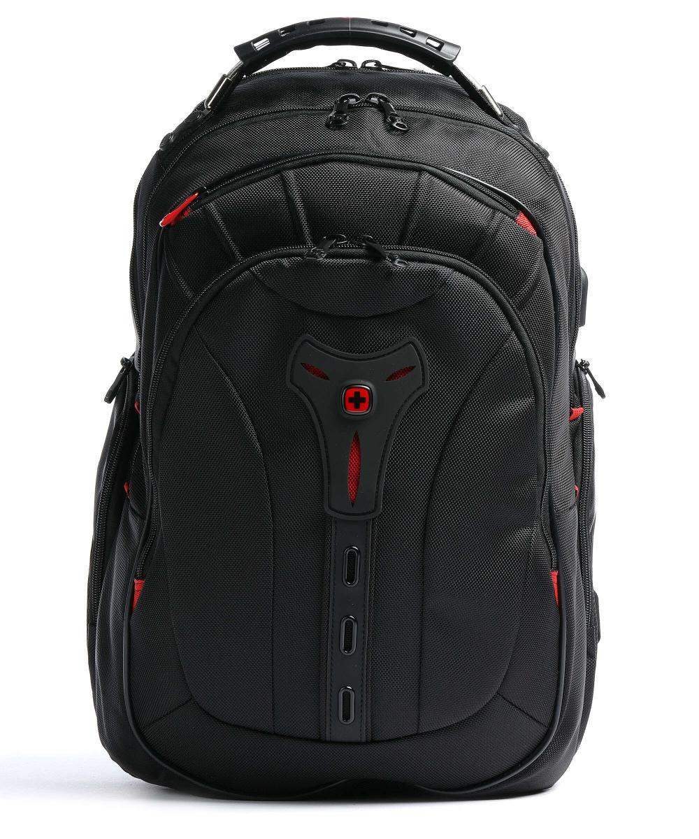 Рюкзак для ноутбука Pegasus Deluxe 16 дюймов, полиэстер Wenger, черный рюкзак для ноутбука reload 16 16 дюймов нейлон wenger черный