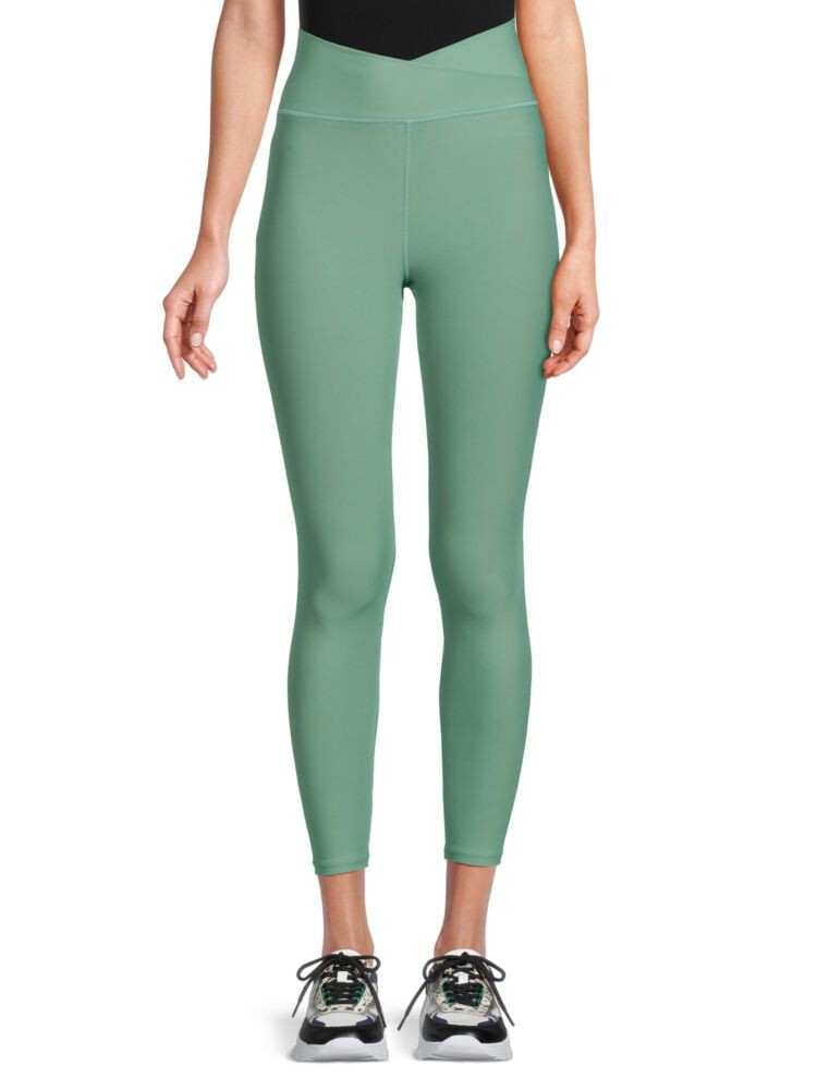 

Вязаные укороченные леггинсы Pure Navy, цвет Field Green