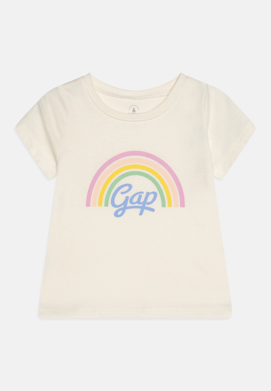 

Футболка с принтом Toddler Girl GAP, цвет ivory frost