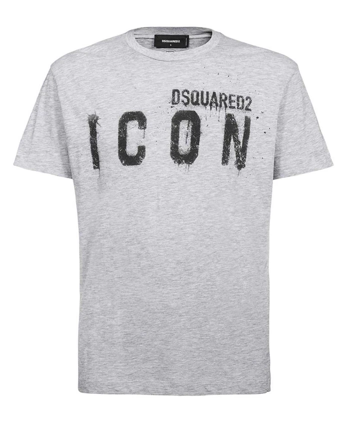 

Стильная футболка арт s79gc0040 Dsquared2, серый