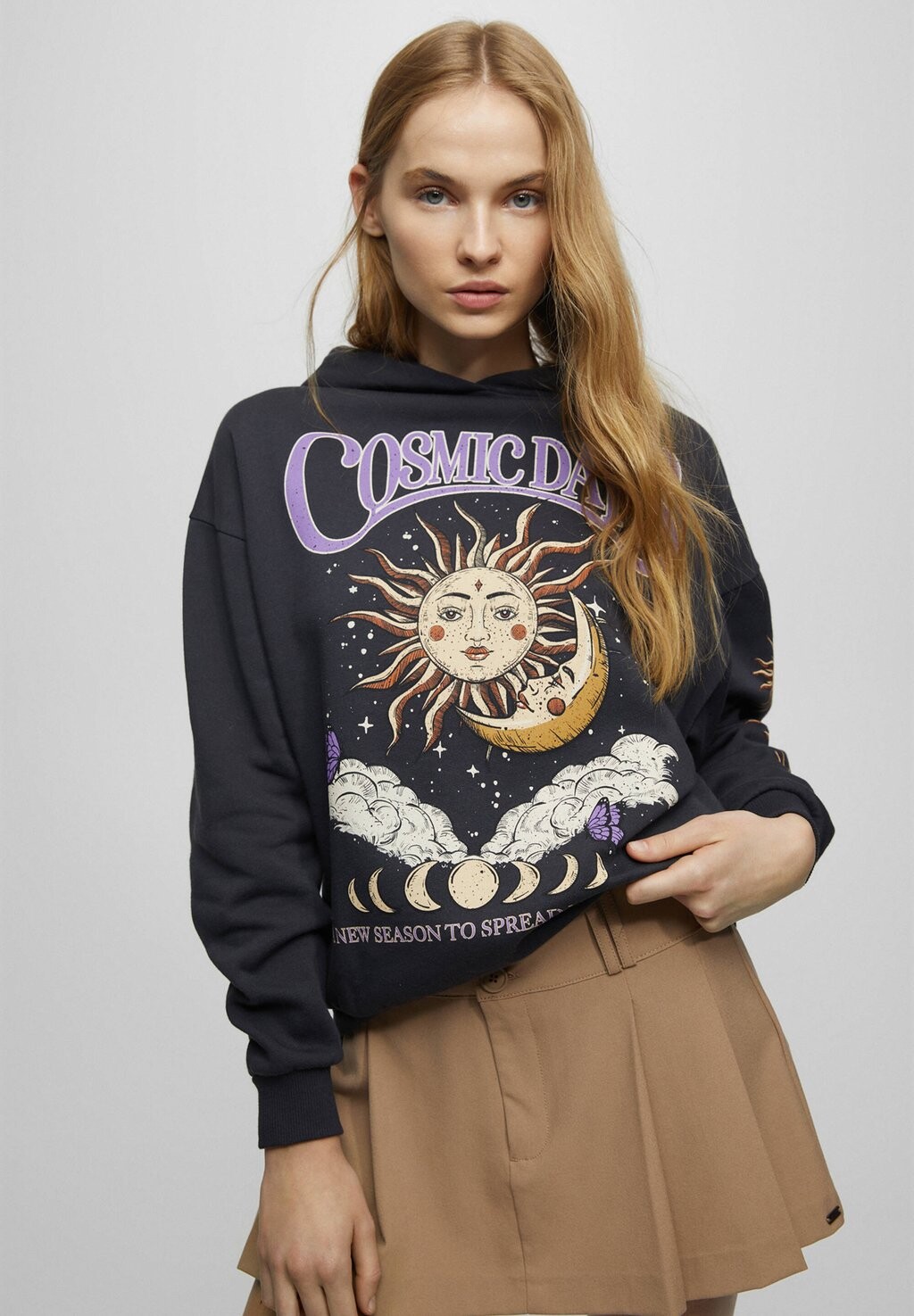 

Толстовка с капюшоном PULL&BEAR
