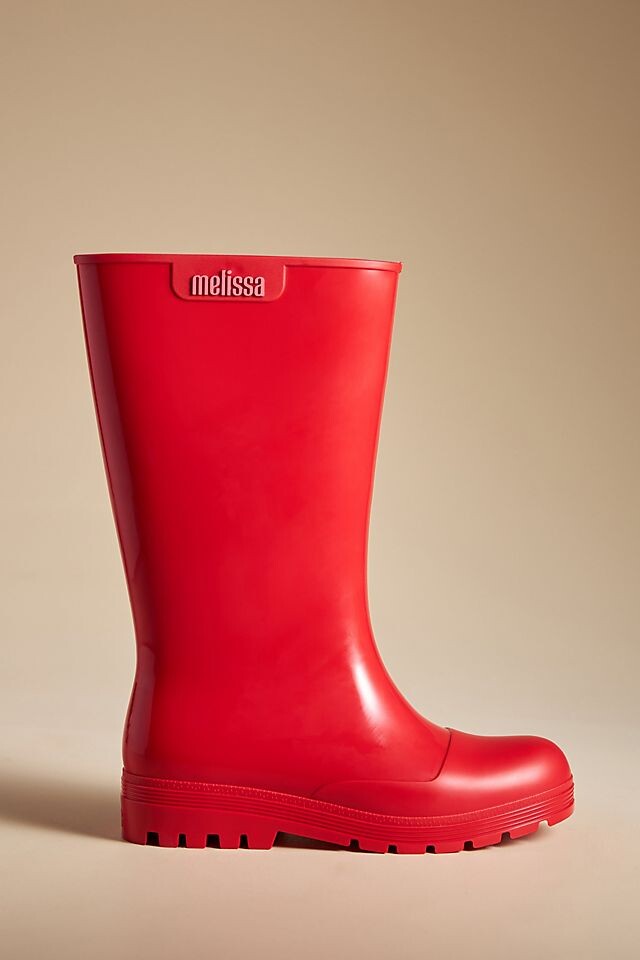 

Сапоги Melissa резиновые, красный