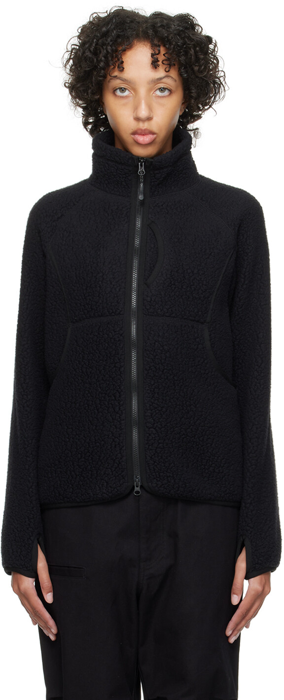 

Черная куртка на молнии Snow Peak, цвет Black