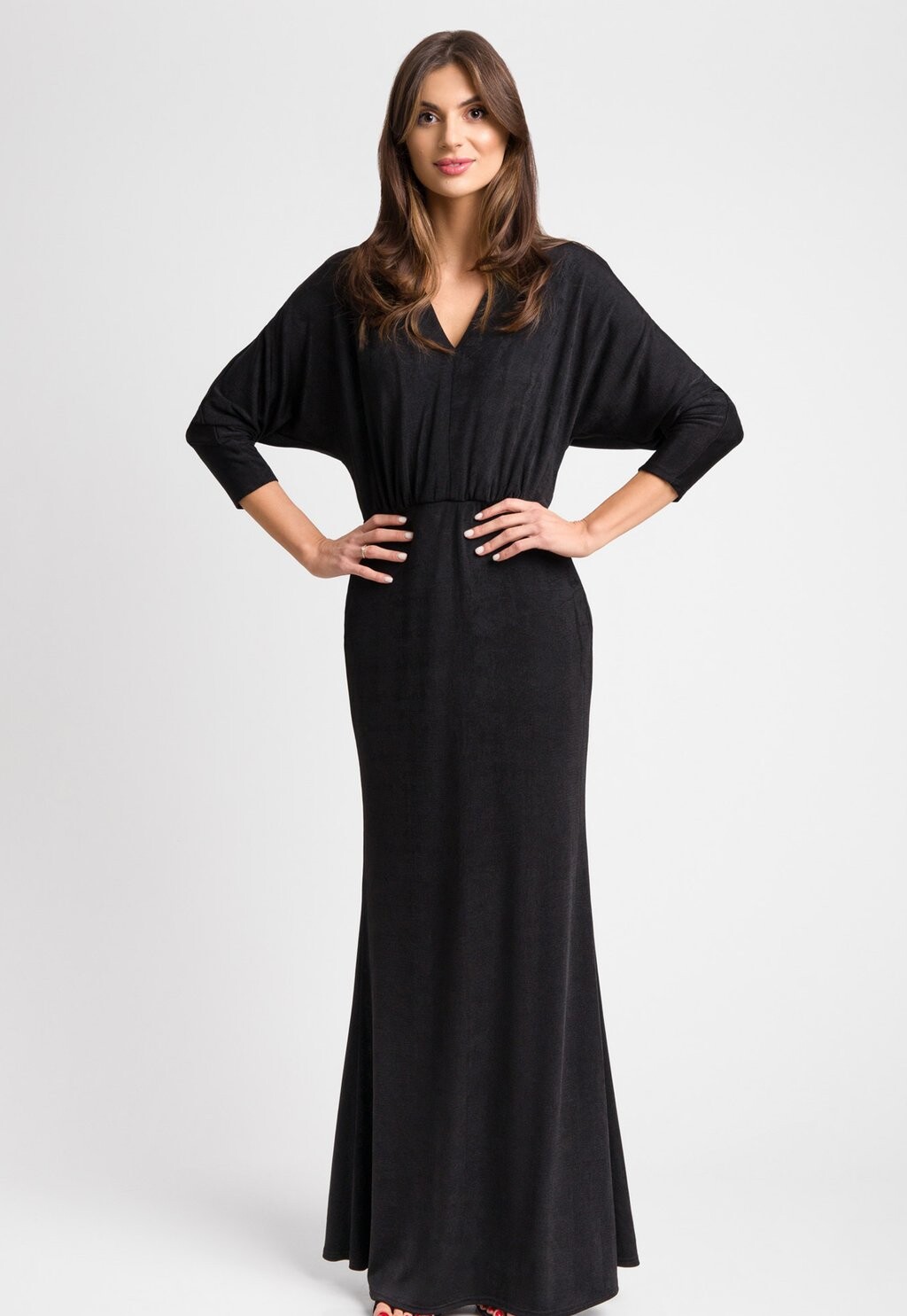 

Длинное платье GRETA Swing Fashion, черный