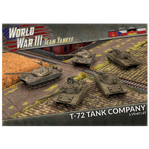 

Фигурки T-72 Tank Company (X5) Plastic Including T-72B Upgrade Sprues