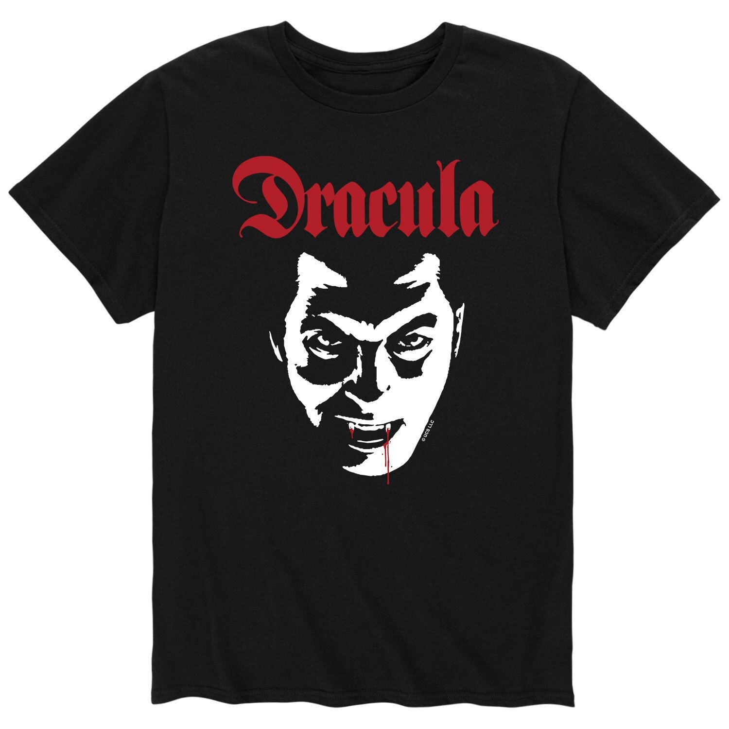

Мужская классическая футболка Monsters Dracula Face Licensed Character