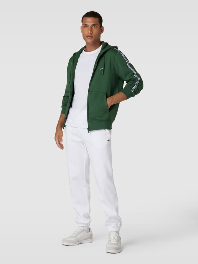 

Толстовка с капюшоном Lacoste, зеленый