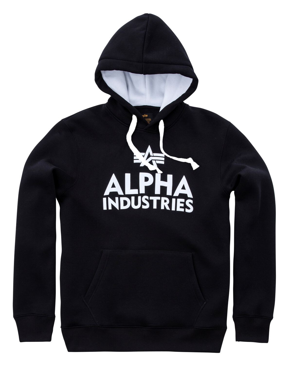 

Толстовка Alpha Industries Hoodie Foam Print Hoody, черный