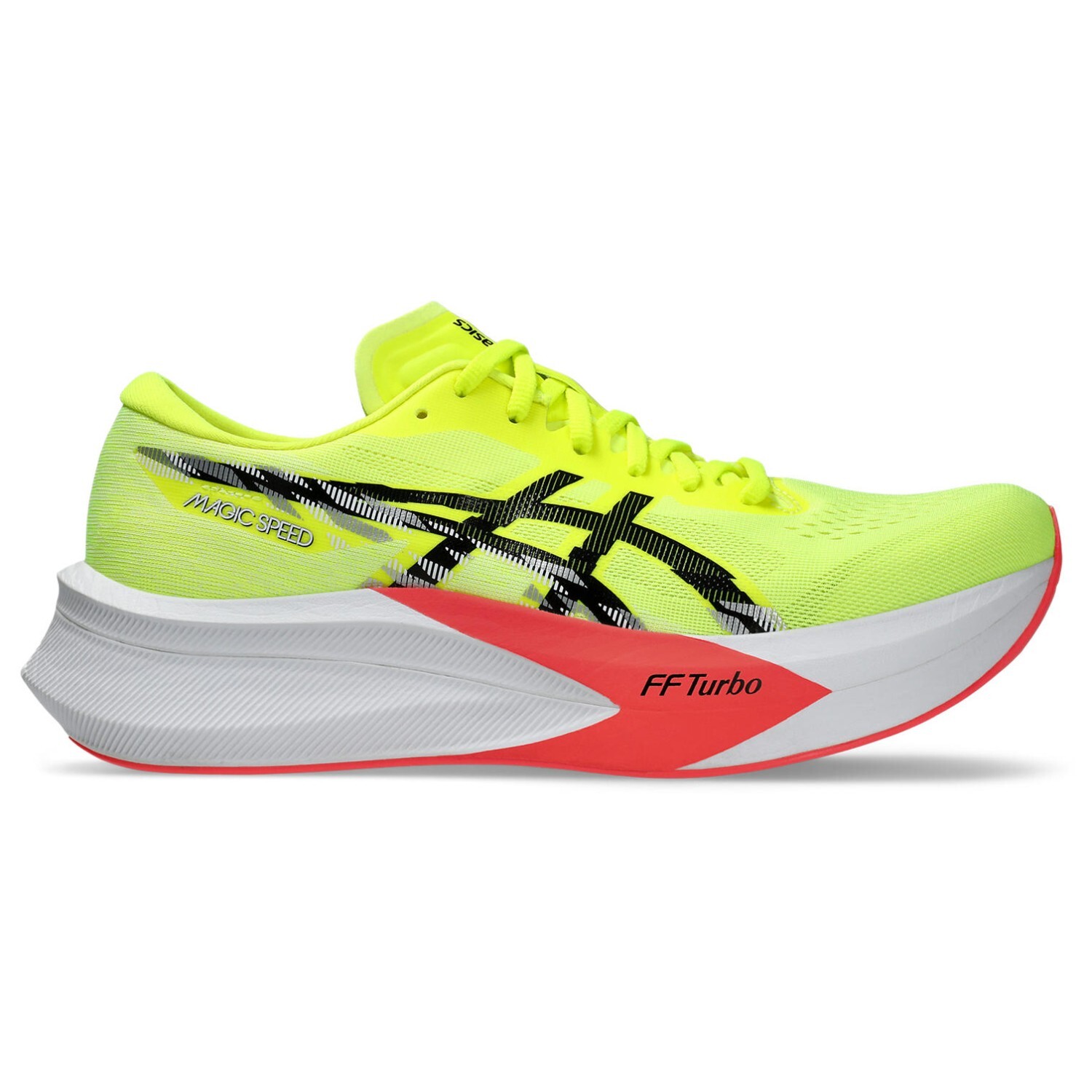 

Кроссовки Asics Magic Speed 4, цвет Safety Yellow/Black