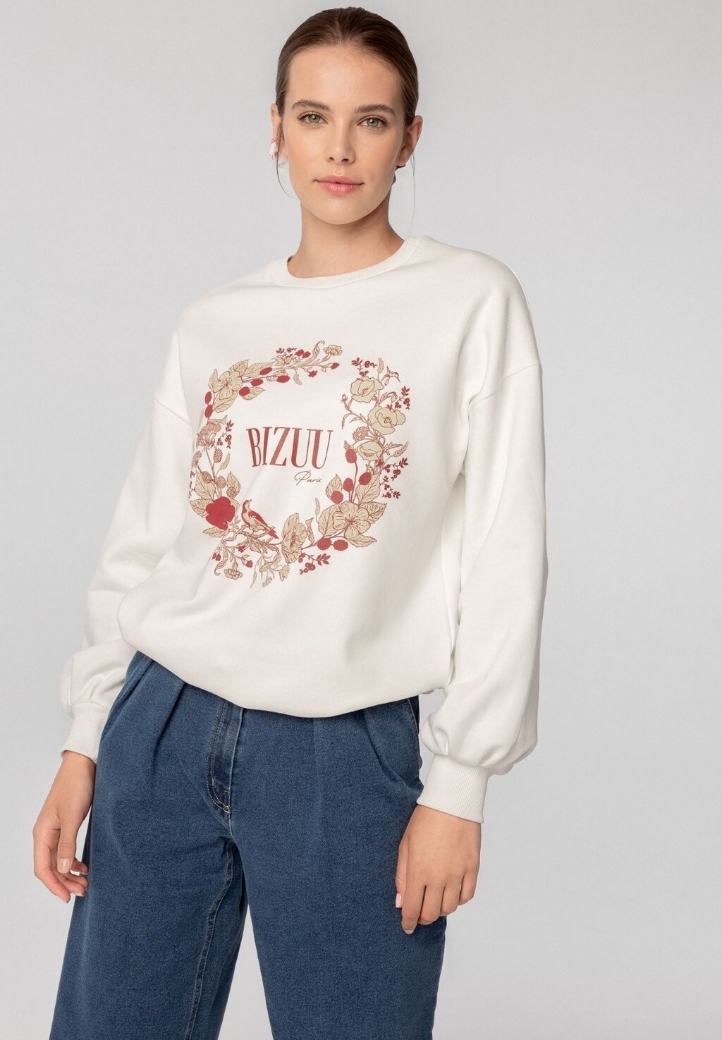 

Блуза DENNISSA BIZUU, цвет Off-White