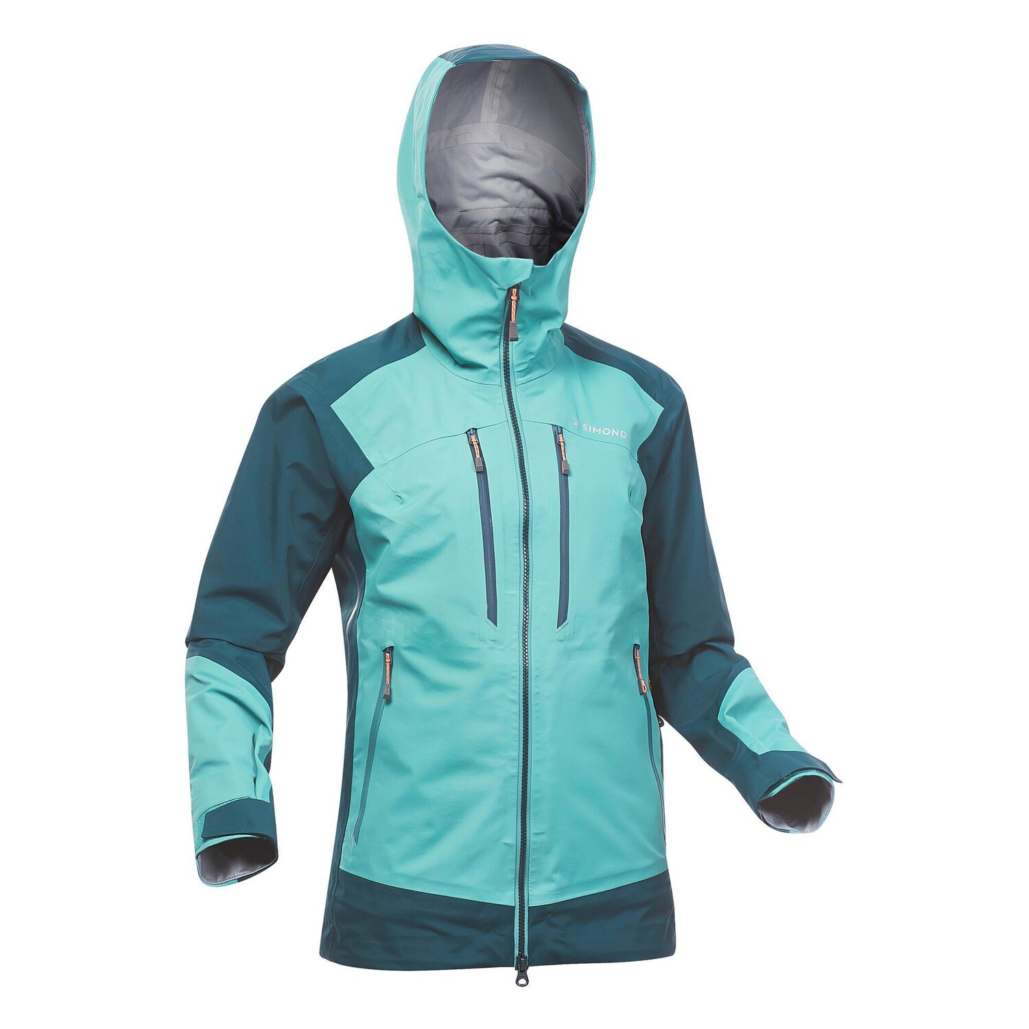 

Водонепроницаемая альпинистская куртка Decathlon — Evo Mountaineering Simond, серебро