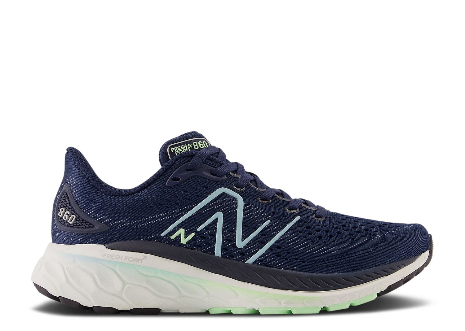 

Кроссовки New Balance Wmns Fresh Foam X 860V13 'Navy Green Aura', синий