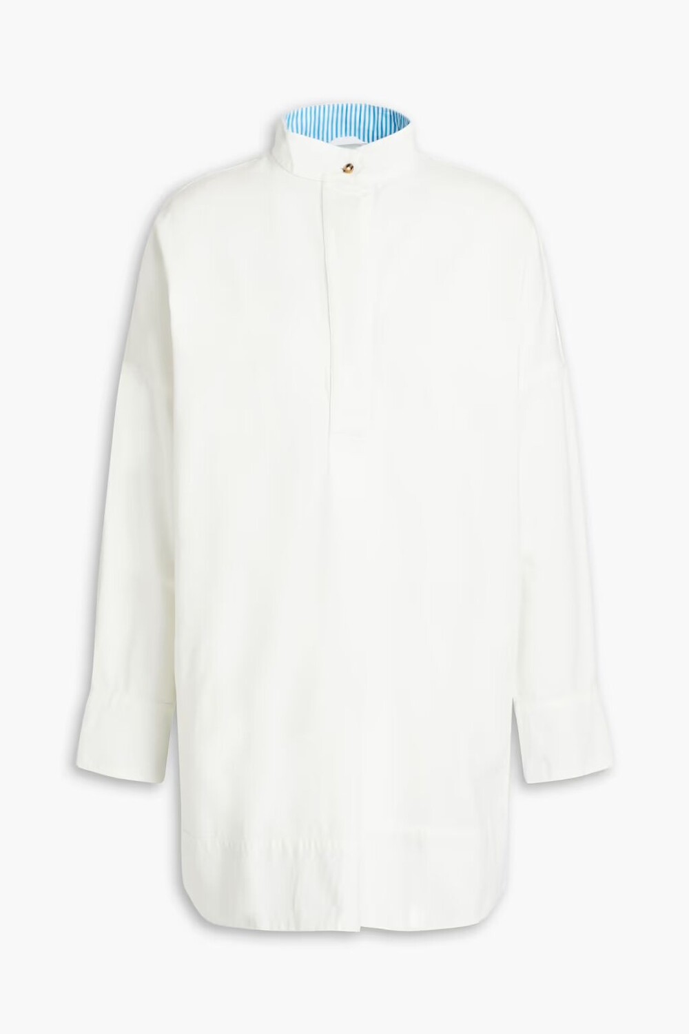

Туника из хлопкового твила Solid & Striped, цвет Off-white
