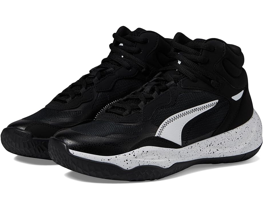 

Кроссовки Puma Playmaker Pro Mid Splatter, цвет Puma Black/Puma White