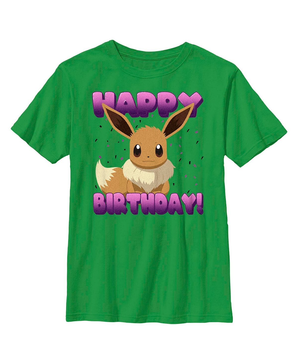 

Детская футболка с днем ​​рождения Pokemon Eevee для мальчика Nintendo