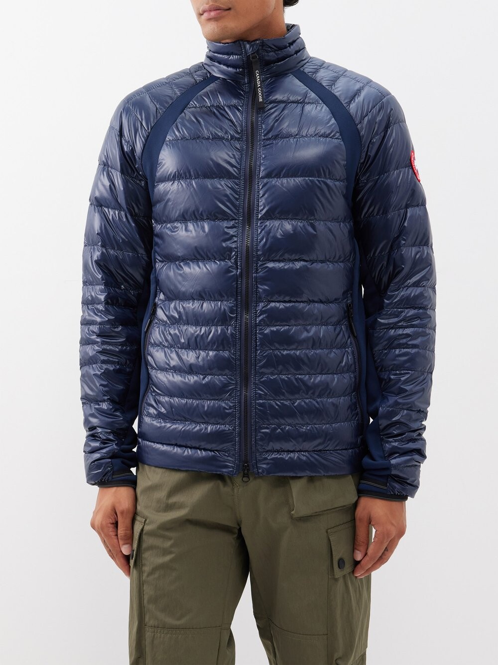 

Нейлоновый пуховик hybridge lite Canada Goose, черный
