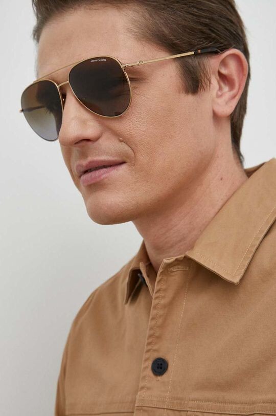 

Солнцезащитные Очки Armani Exchange, золото