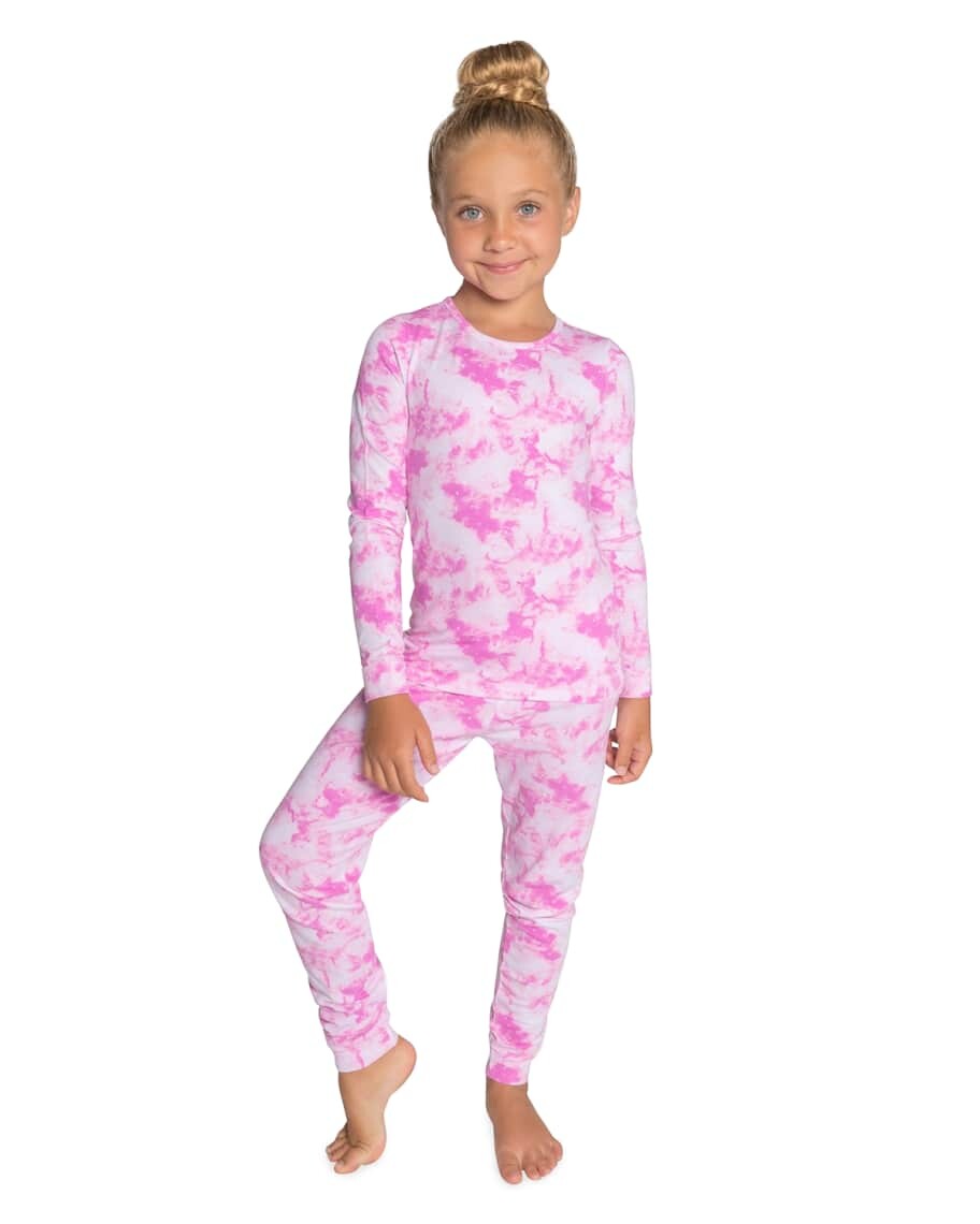 

Детский пижамный комплект Tie-Dye, 2 предмета, размер 12M-8 Lovey&Grink