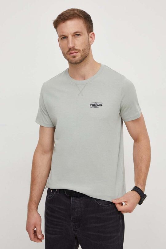

Хлопковая футболка CHASE Pepe Jeans, зеленый