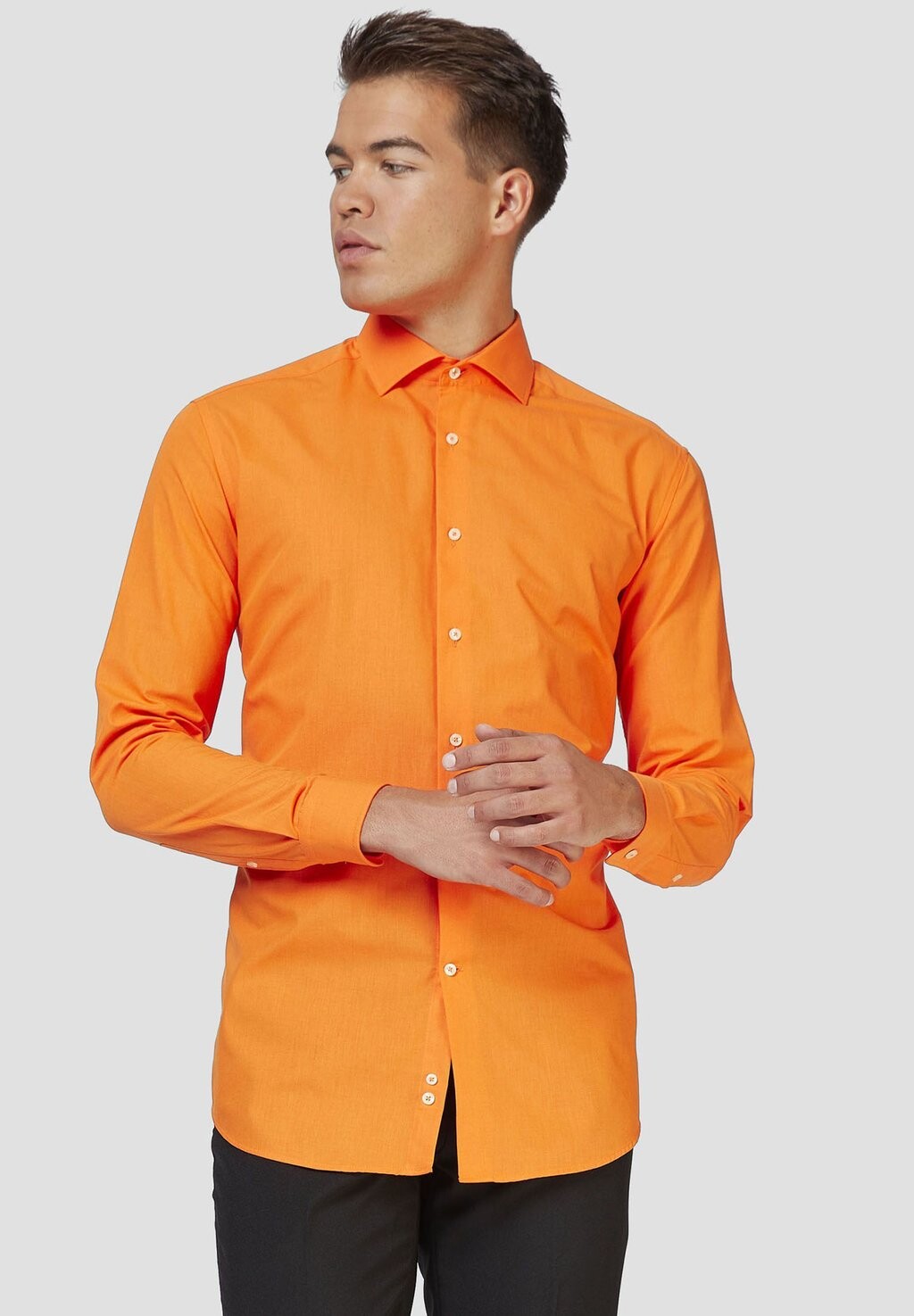 

Рубашка OppoSuits, оранжевая, Оранжевый