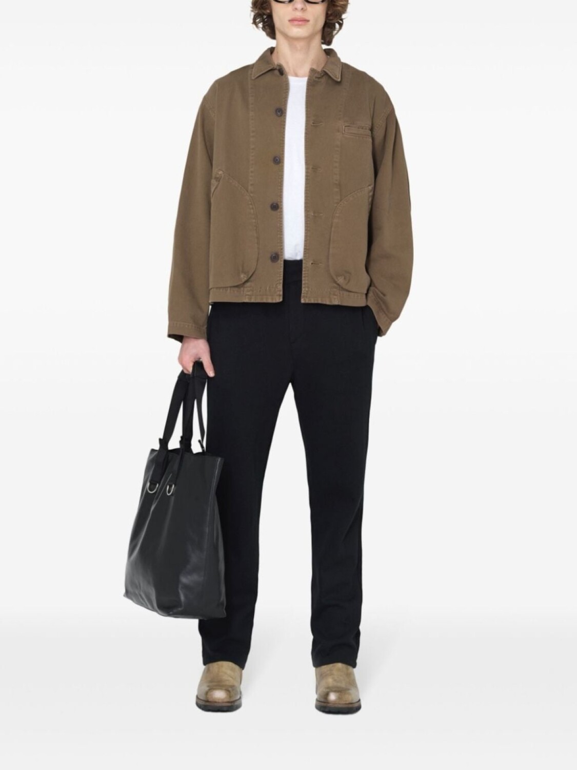 

John Elliott джоггеры узкого кроя, черный