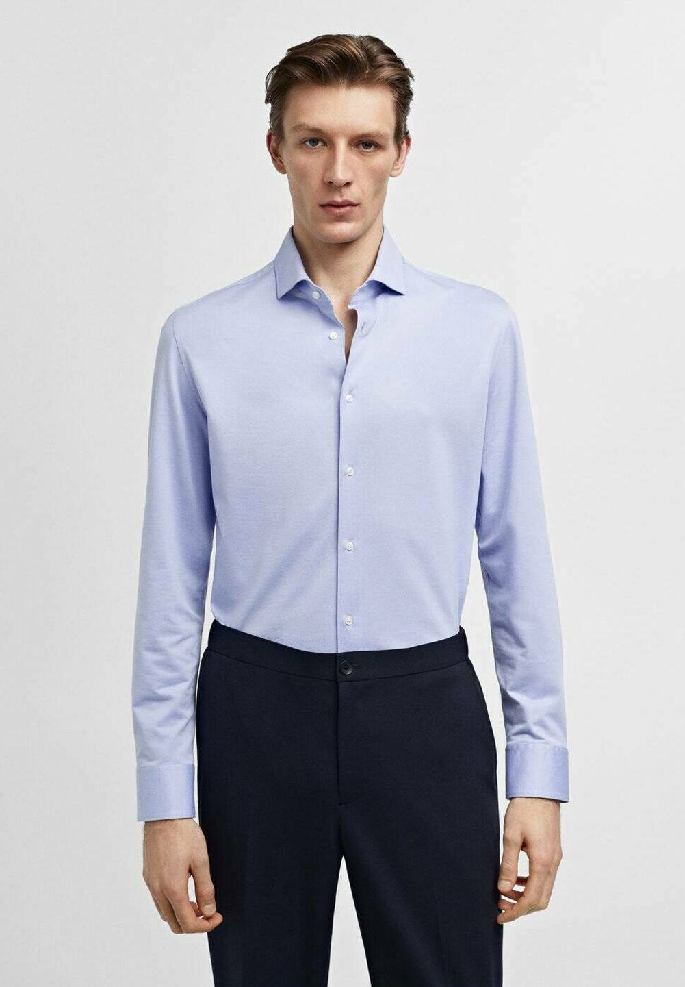 

Деловая рубашка ACTIVE Mango, цвет bleu ciel