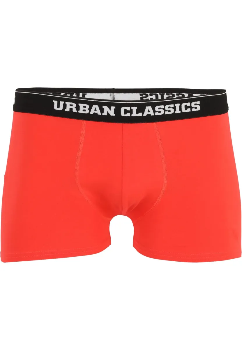 

Боксерские шорты URBAN CLASSICS " Urban Classics Men's Organic X-Mas Boxer Shorts, 3-Pack" (1 шт.), цвет Nicolaus Aop Treegreen Popred