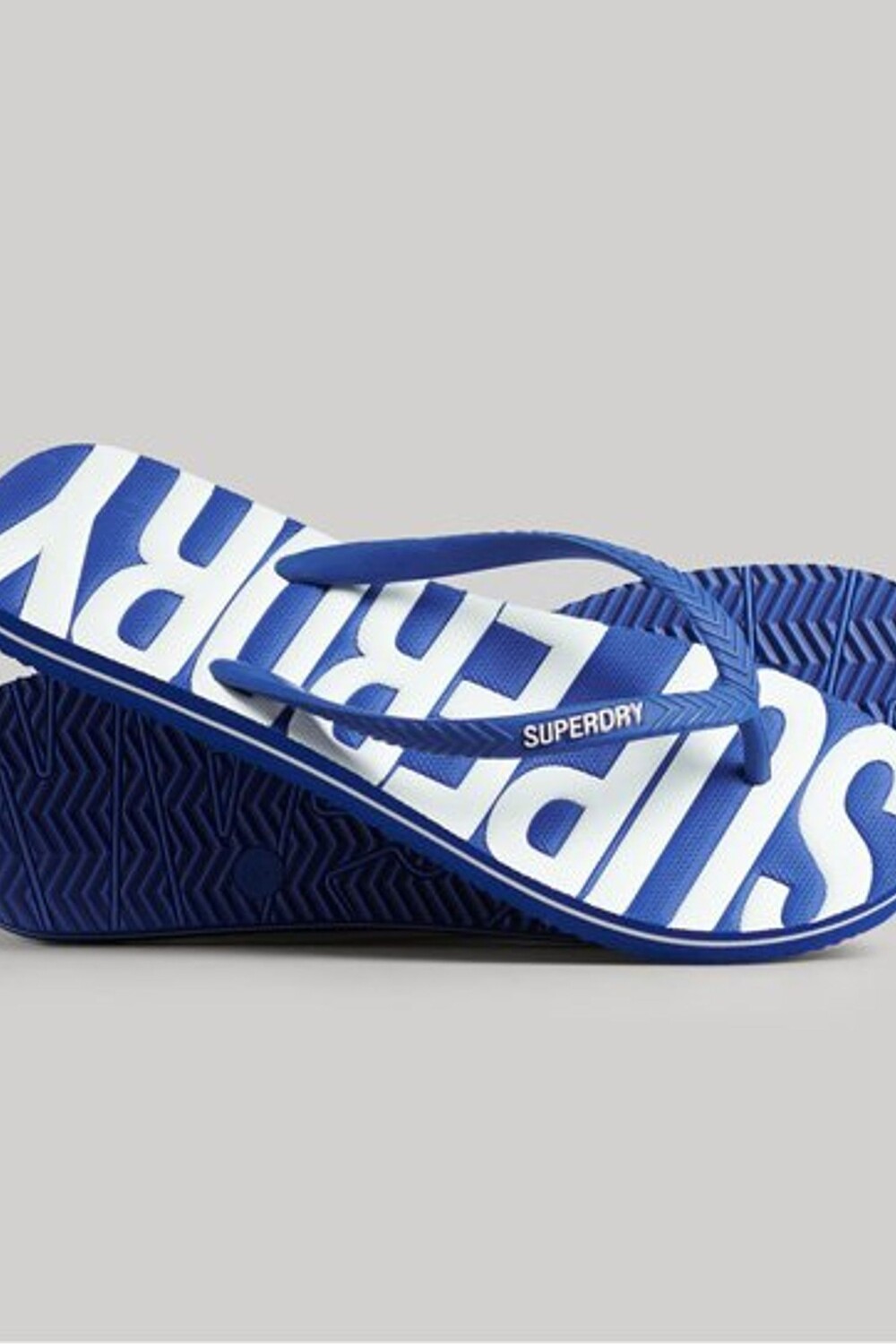 

Веганские винтажные шлепанцы Superdry, синий
