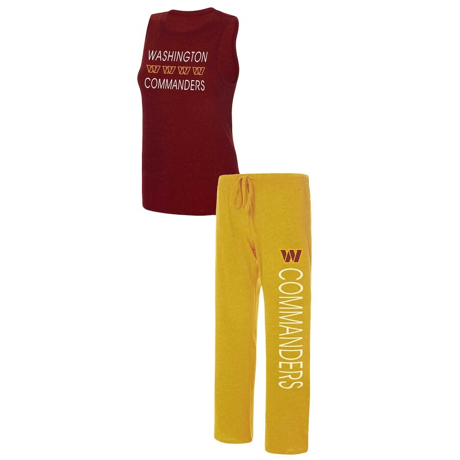 

Пижамный комплект Concepts Sport Washington Football Team, бордовый