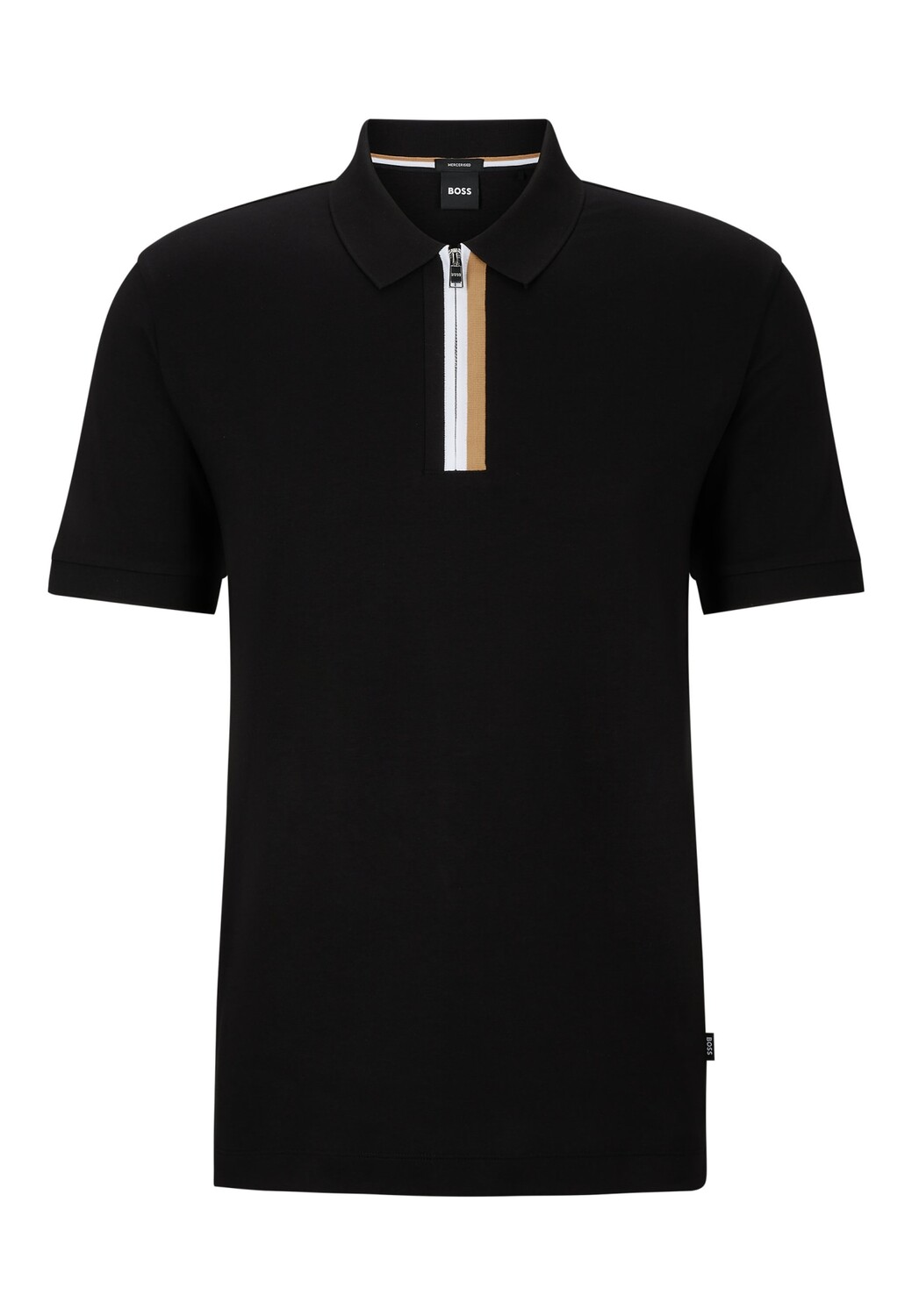 

Рубашка поло BOSS PARAS 19 Regular Fit, черный
