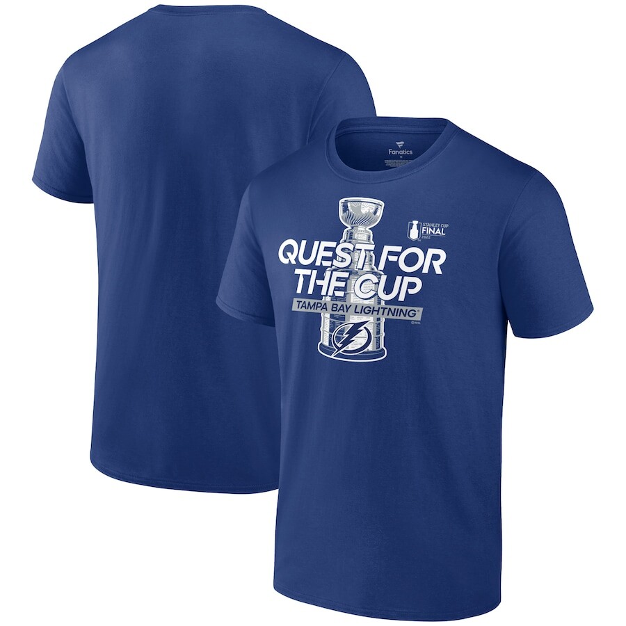 

Футболка с коротким рукавом Fanatics Branded Tampa Bay Lightning, синий
