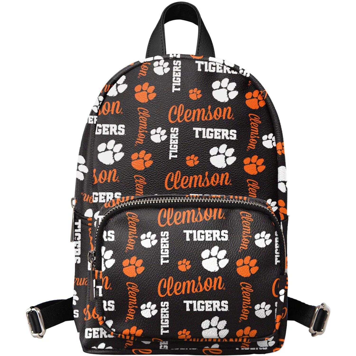 

Черный молодежный мини-рюкзак FOCO Clemson Tigers с повторением Brooklyn