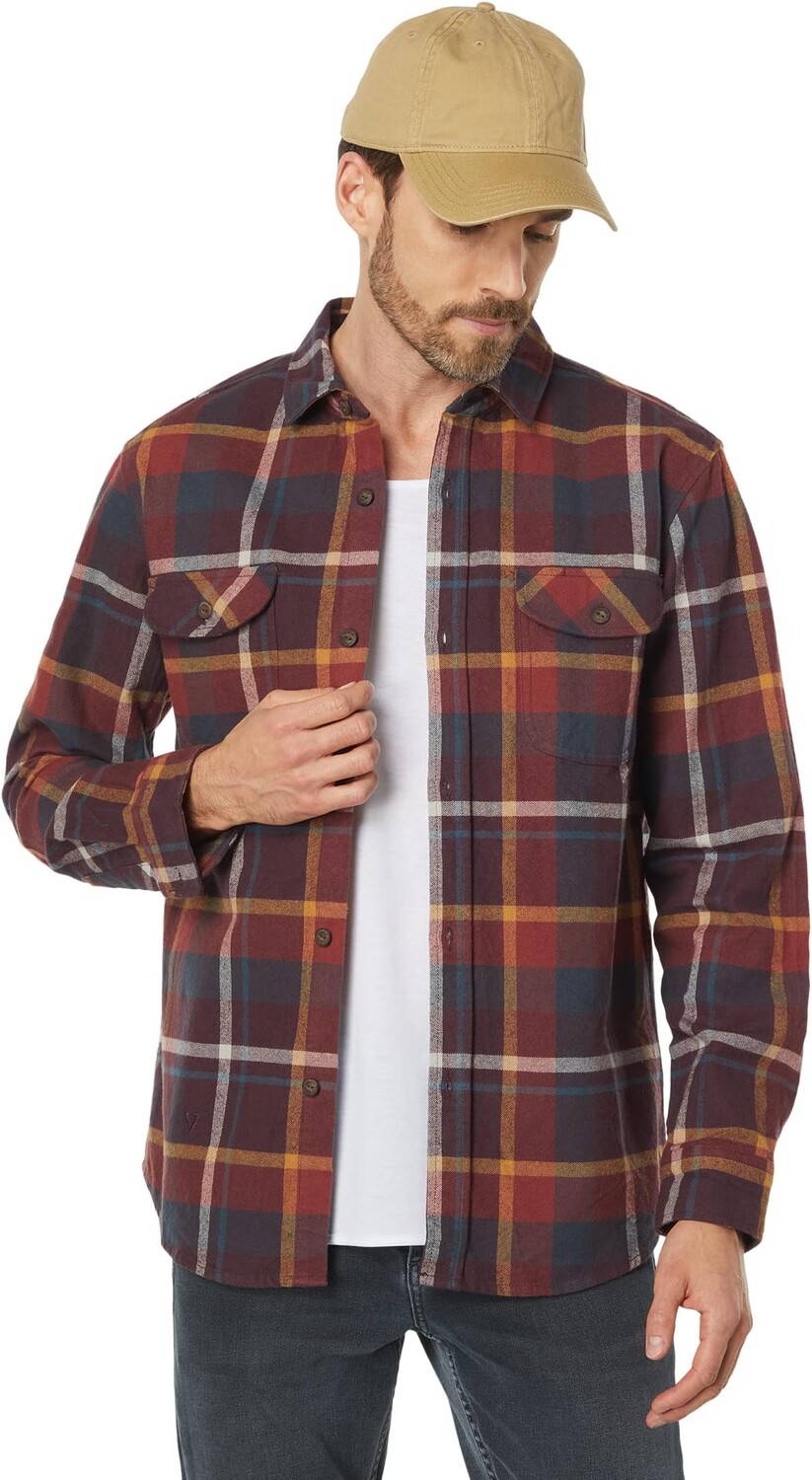 

Рубашка Creators Eco Long Sleeve Flannel VISSLA, цвет Fired Brick