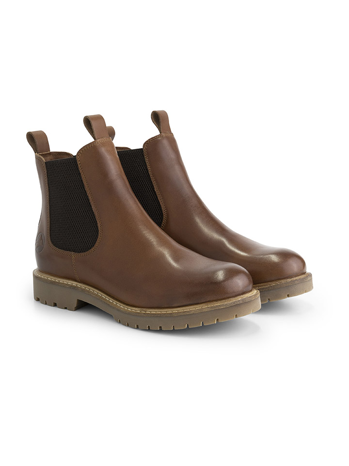 Ботинки Travelin' Leder Chelsea Randers, светло-коричневый ботинки clarks leder chelsea светло коричневый